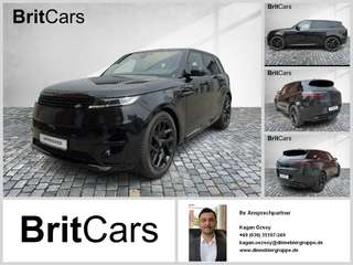 Schräge Frontansicht auf einen Land Rover Range Rover Sport , freigestellt