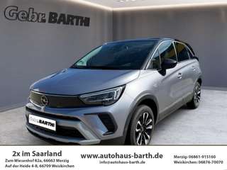 Schräge Frontansicht auf einen Opel Crossland X , freigestellt