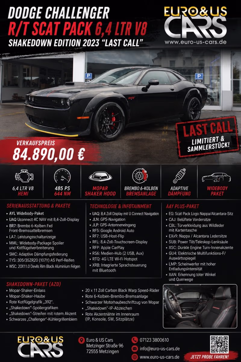 Fahrzeugbild eines Dodge Challenger