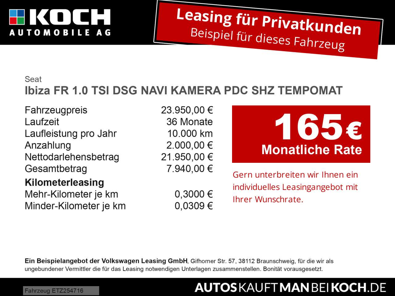Fahrzeugbild eines SEAT Ibiza