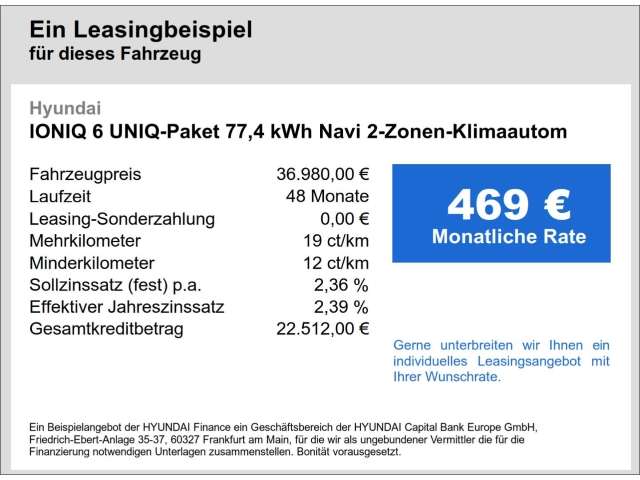 Fahrzeugbild eines Hyundai IONIQ 6