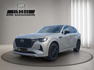 Schräge Frontansicht auf einen Mazda CX-60 , freigestellt