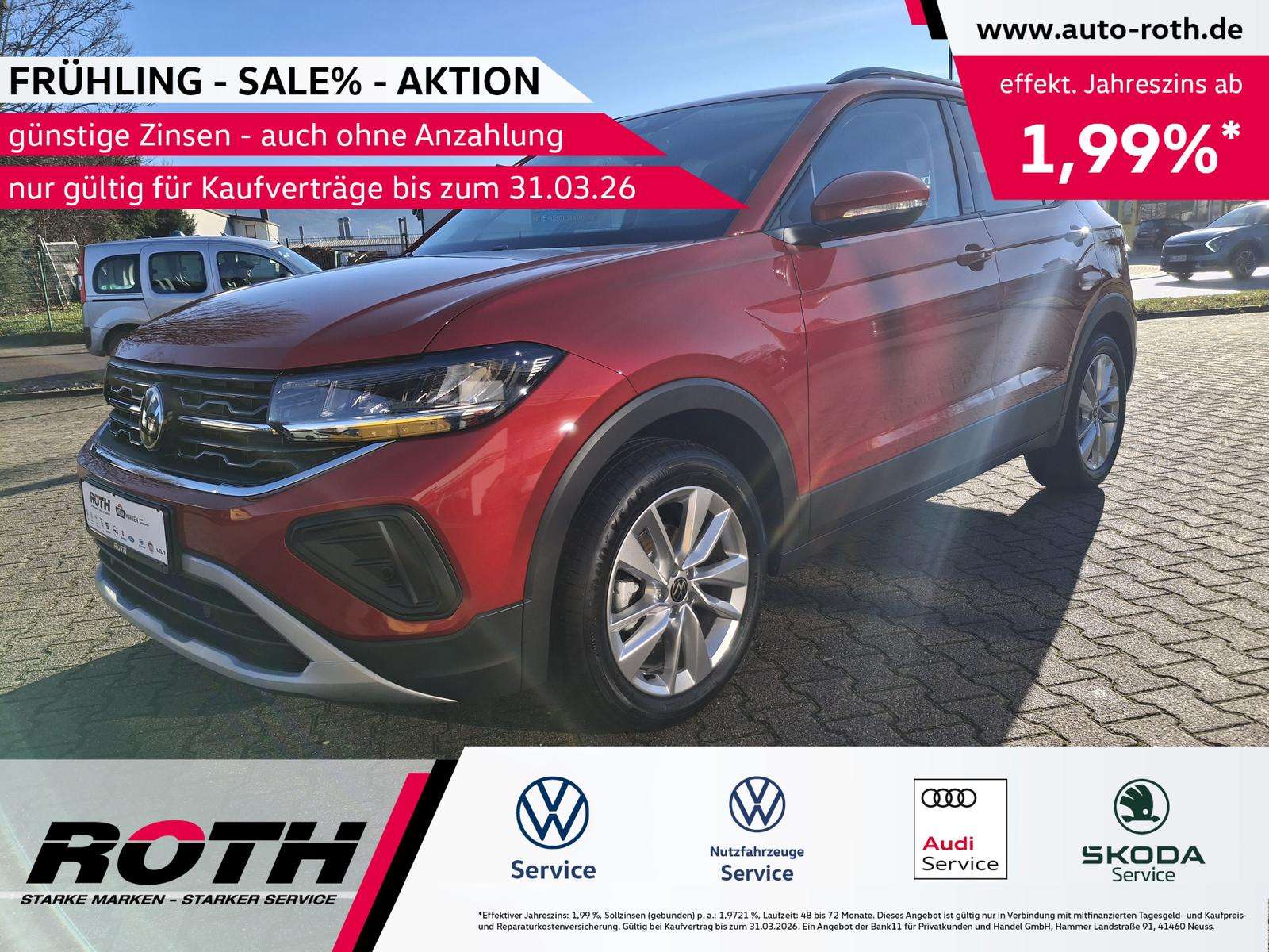 Fahrzeugbild eines Volkswagen T-Cross