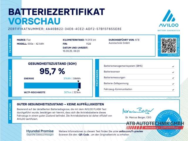Fahrzeugbild eines Fiat 500