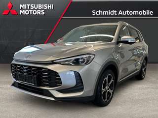 Schräge Frontansicht auf einen MG ZS , freigestellt