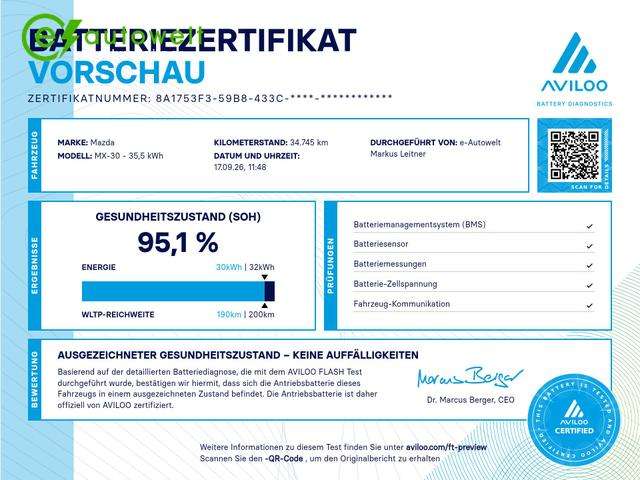 Fahrzeugbild eines Mazda MX-30