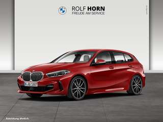 Schräge Frontansicht auf einen BMW 1er-Reihe , freigestellt
