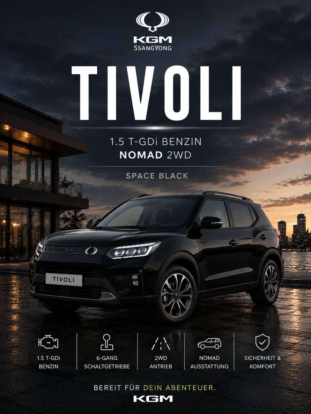 Fahrzeugbild eines KGM Tivoli