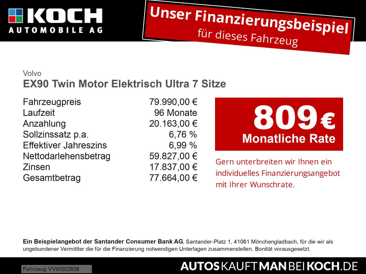 Fahrzeugbild eines Volvo EX90