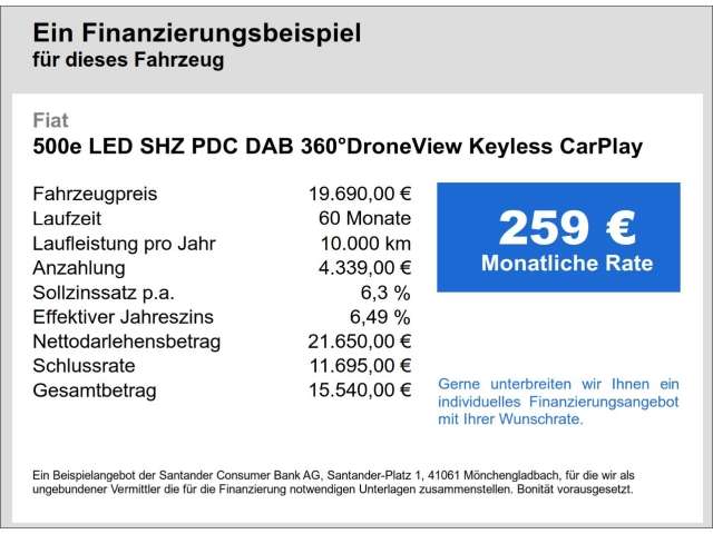 Fahrzeugbild eines Fiat 500