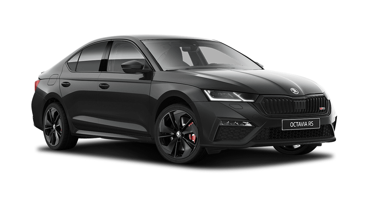 Frontansicht eines Skoda Octavia Limousine RS, freigestellt