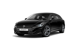 Frontansicht eines VW Arteon R, freigestellt