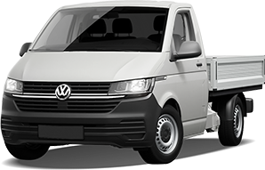 Fahrzeugvorschau von VW Transporter Einzelkabine Pritschenwagen